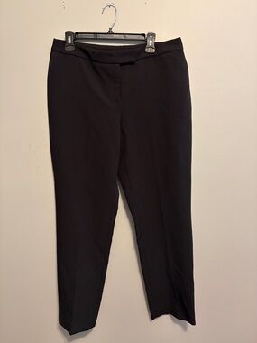Anne Klein Black Slim Dress Trousers